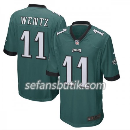 Philadelphia Eagles Tröjor Carson Wentz 11 Nike Grön - Herr
